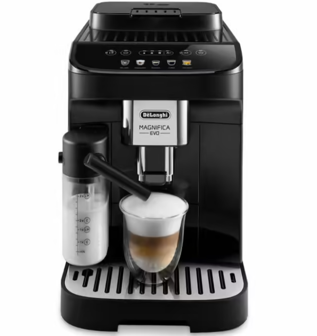 DELONGHI Magnifica EVO FEB 2961.B LatteCrema Espresso Machine with Grinder - Black