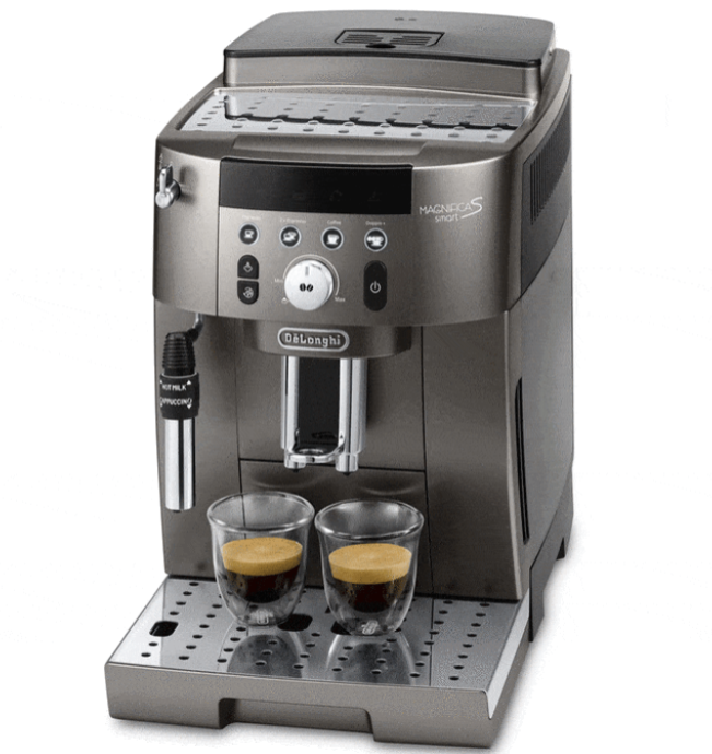DELONGHI Magnifica S Smart FEB 2541.TB Titanium Espresso Machine with Grinder
