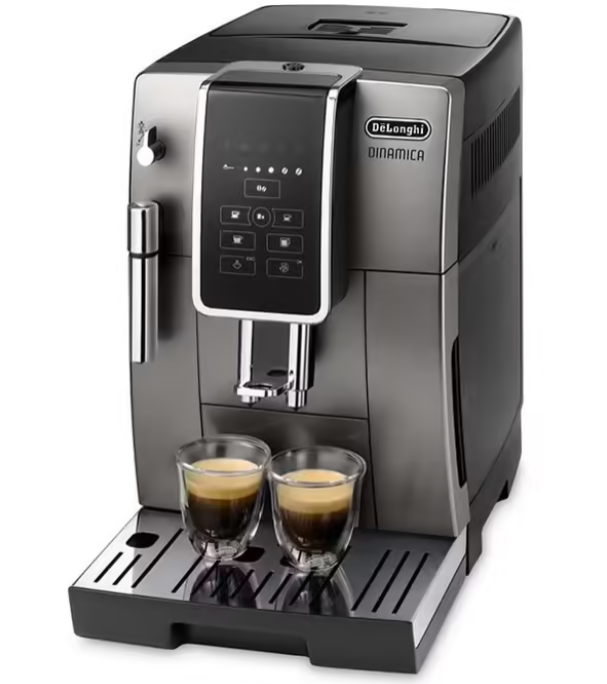 DELONGHI Dinamica FEB 3515.TB Titanium Espresso Machine with Grinder
